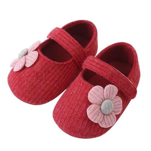 0-18m Baby Girls Cotton Shoes Retro Spring Autumn Toddlers Prewalkers