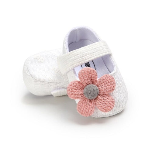 0-18m Baby Girls Cotton Shoes Retro Spring Autumn Toddlers Prewalkers