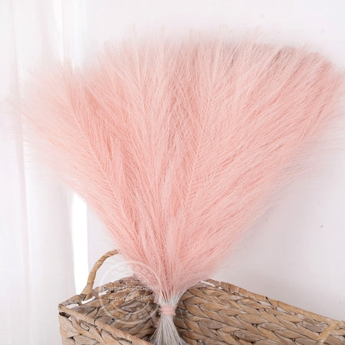 15/30pcs Artificial Pampas Grass Bouquet Home Living Room Wedding