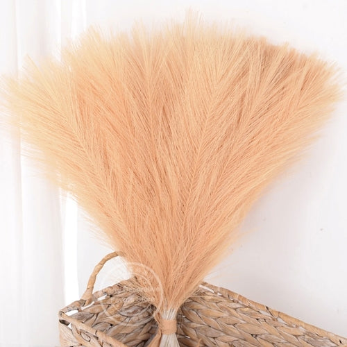 15/30pcs Artificial Pampas Grass Bouquet Home Living Room Wedding