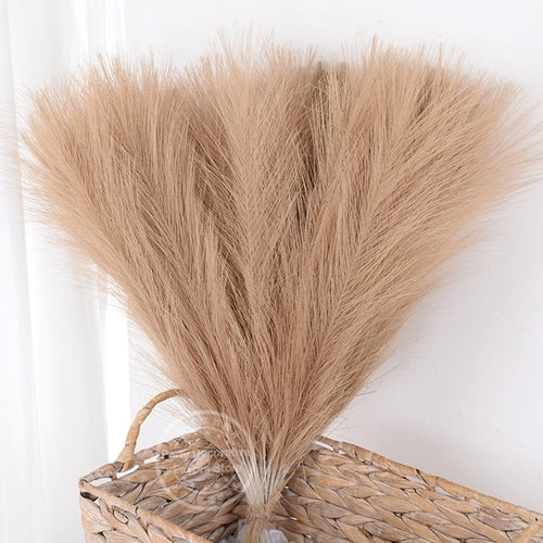 15/30pcs Artificial Pampas Grass Bouquet Home Living Room Wedding