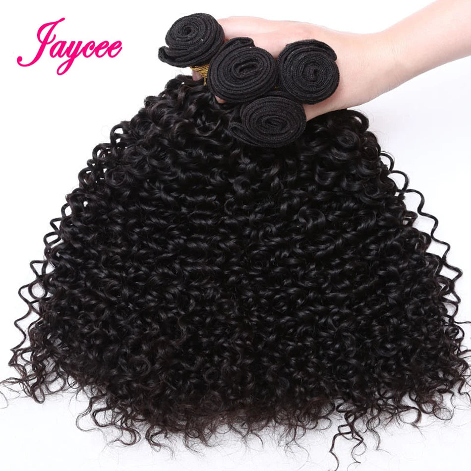 Afro Kinky Curly Hair 1/ 3 / 4 Bundles Deal Raw Indian Hair Bundles