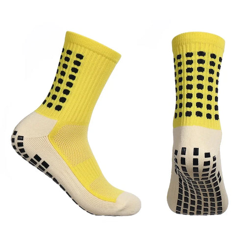 Anti-slip Soccer Women Men Outdoor Sport Grip Football Yoga Socks