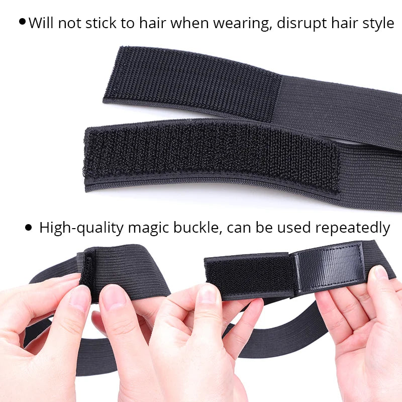 Wig Band For Edges Melt Band For Lace Wigs Adjustable Magic Sticker