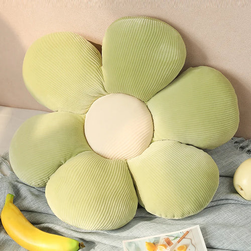 35/45cm Stuffed Six Petal Flower Cushion Girly Room Decor Sunflower