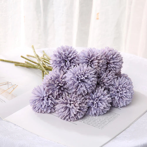 3/5Pcs Hydrangea Artificial Flowers Bouquet For Home Bedroom Decor