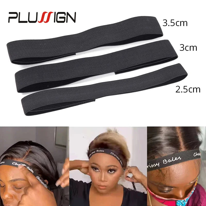 Wig Band For Edges Melt Band For Lace Wigs Adjustable Magic Sticker