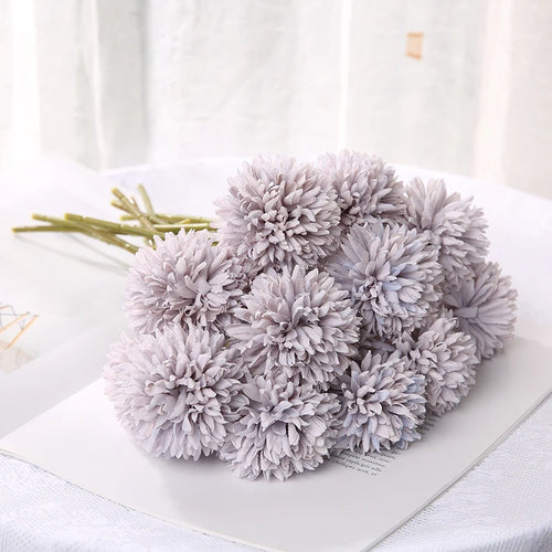 3/5Pcs Hydrangea Artificial Flowers Bouquet For Home Bedroom Decor