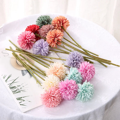 3/5Pcs Hydrangea Artificial Flowers Bouquet For Home Bedroom Decor