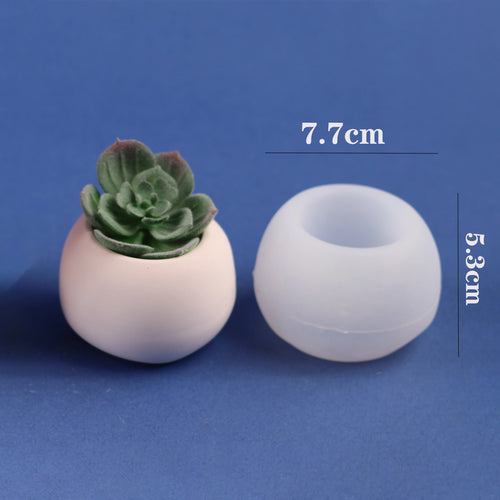 Arc Candle Jar Silicone Mold DIY Succulents Vase Craft Making Supplies