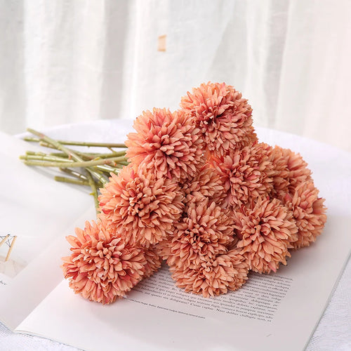 3/5Pcs Hydrangea Artificial Flowers Bouquet For Home Bedroom Decor