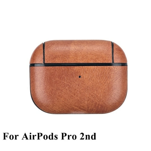 Airpods Pro 2nd Generation Case Cover | Airpods Pro Leather Case Cover