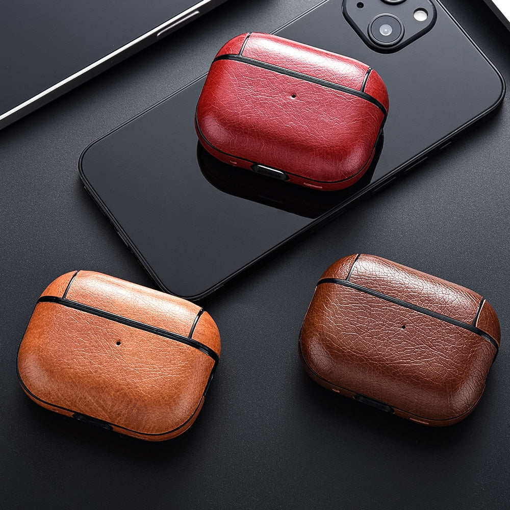 Airpods Pro 2nd Generation Case Cover | Airpods Pro Leather Case Cover