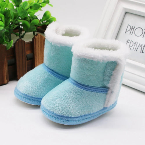 Winter Snow Baby Boots Newborn Warm Booties Soft Sole First Walkers