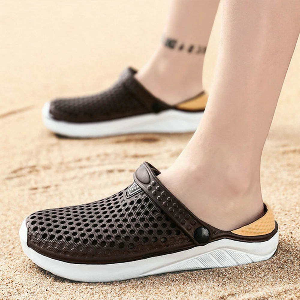 Unisex Fashion Beach Sandals Thick Sole Slipper Waterproof Anti-Slip