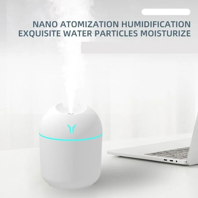 250ML USB Mini Air Humidifier Aroma Essential Oil Diffuser For Home