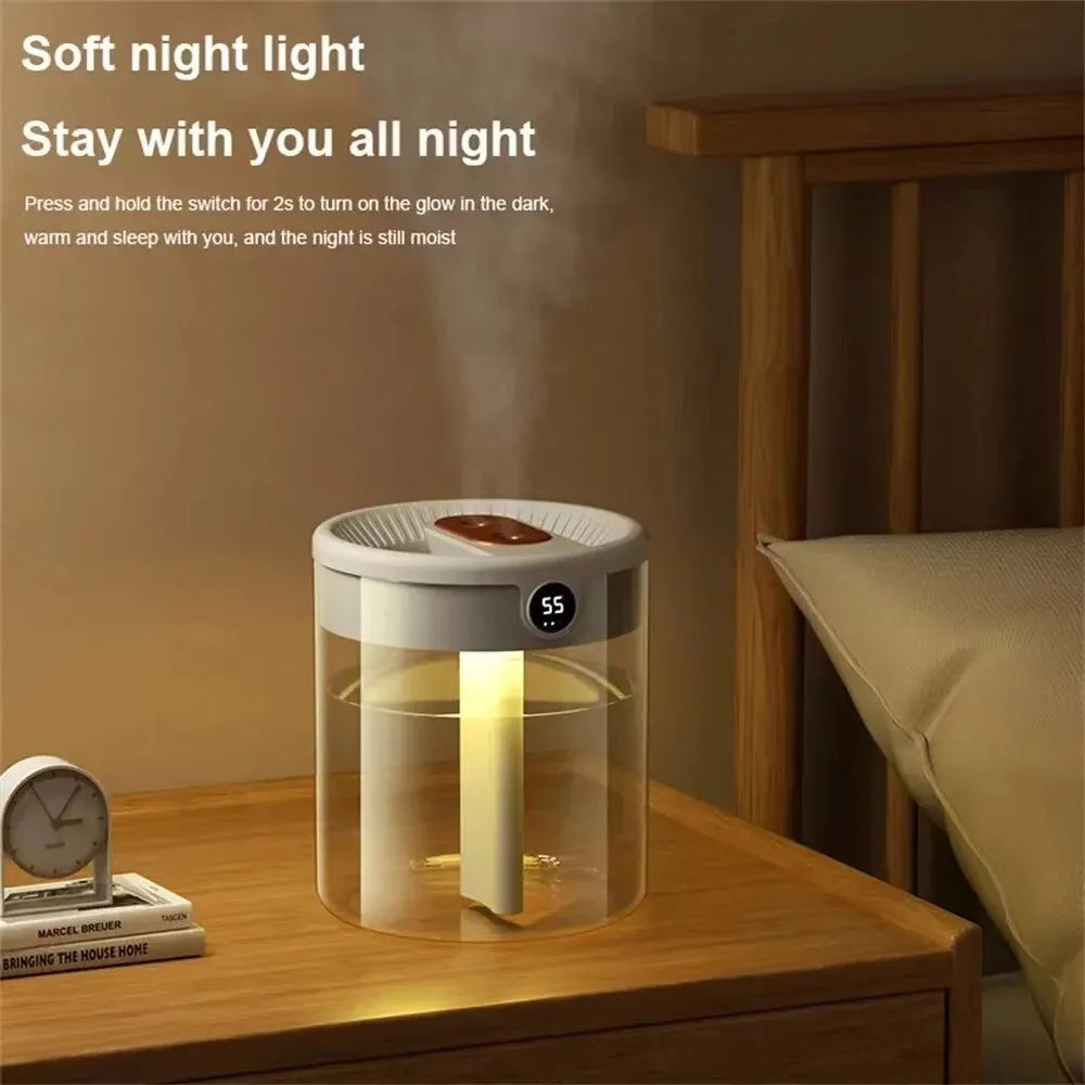 2L Humidifier Household Small Large Capacity Mute Bedroom Usb Office