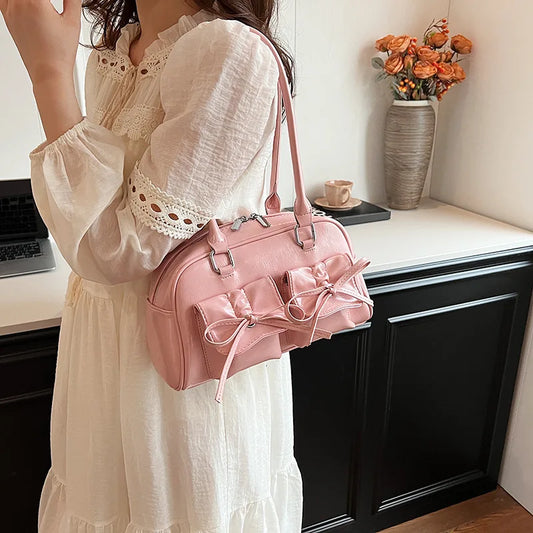 Women's Nice Bag Fashion Baguette Bag Hand Bill Shoulder Crossbody Bag