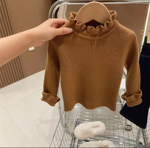 0-7Y Autumn New Baby Boys Girls Clothes Baby Sweater Toddler Knit