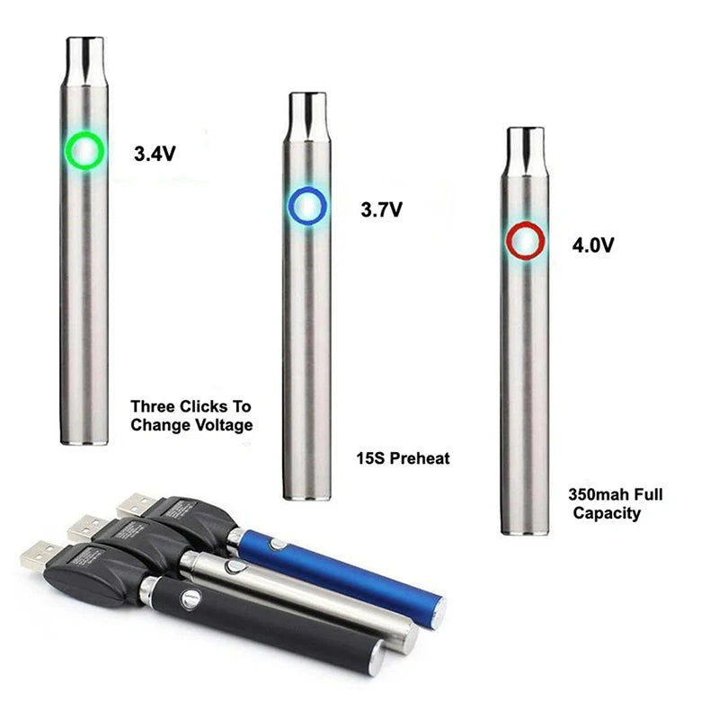 510 Thread Battery Cart Pen Adjustable Voltage Smart Power Pen, Mini