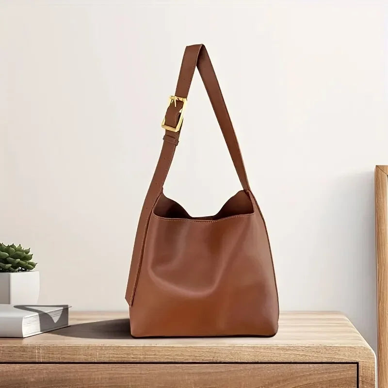 All-Match Women Shoulder Bag Solid Fashion Handbag Crossbody Bag