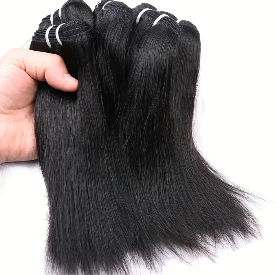 Wholesale Short Human Hair Weave Bone Straight Brazilian Virgin Human