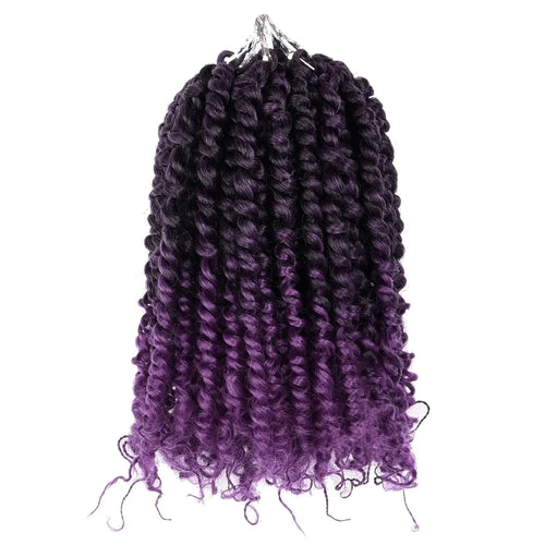 8 Inch Pre-twisted Passion Twist Crochet Hair for Black Women Crochet