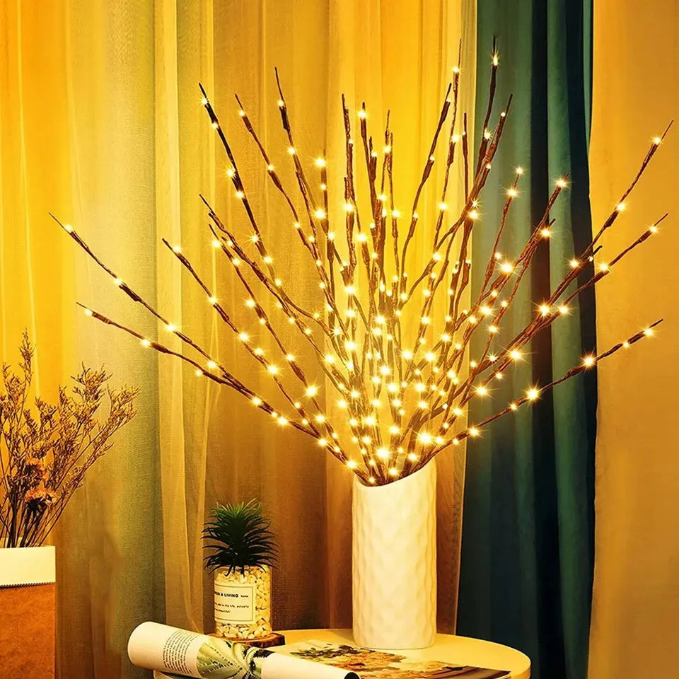 20 LED Branch Light Lights Battery Power Multicolour Fairy String