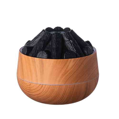 2024 New 300ML Artificial Charcoal Fire Air Humidifier Aroma Diffuser