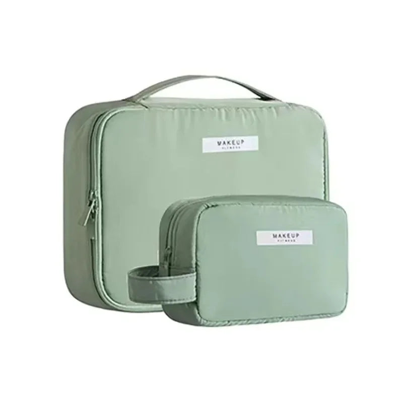 Travel Makeup Bag Water-resistant Toiletry Cosmetic Bag Portable Large