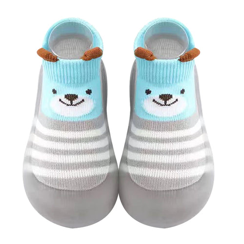 Animal Pattern Baby Floor Socks Non-slip Silicone Sole Cute Cartoon