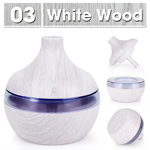 200ml Air Humidifier Essential Oil Diffuser USB Mist Maker Mini