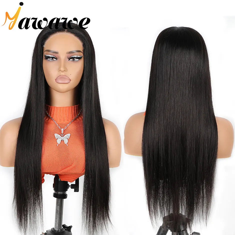 Yawawe hair 6X4 glueless wig human hair ready to wear wigs for women