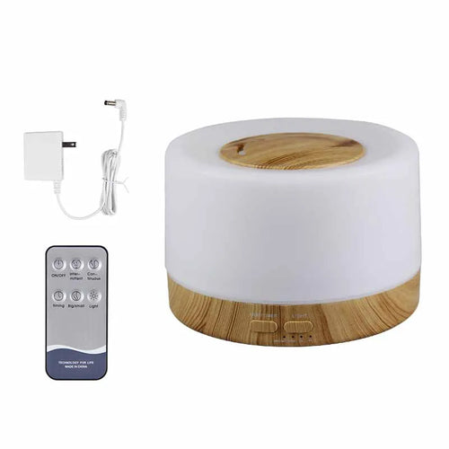 500ml Essential Oil Diffuser Remote Control Aroma Diffuser USB