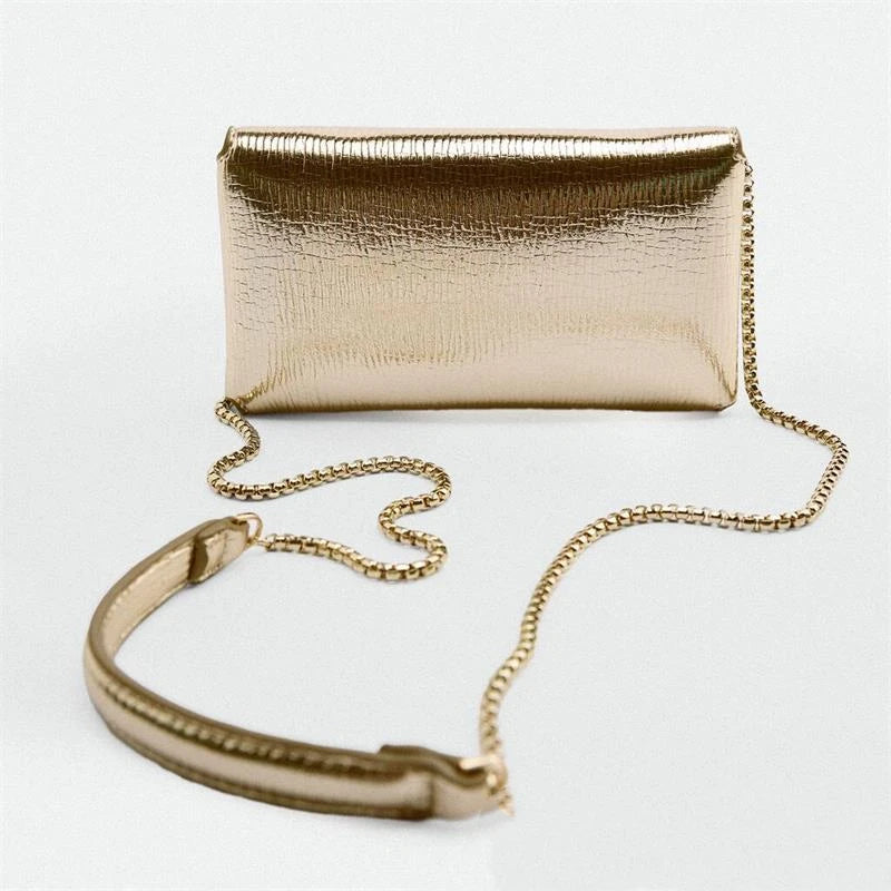 Women's Bag, Fashionable Single Shoulder Small Square Bag, Mini Chain