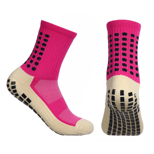 Anti-slip Soccer Women Men Outdoor Sport Grip Football Yoga Socks