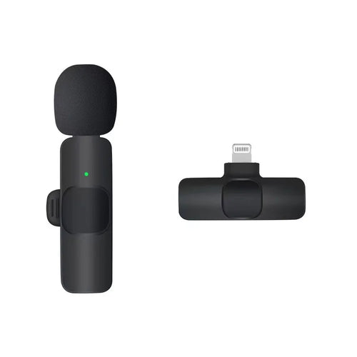 3in1 Wireless Microphone for iPhone Android Cameras Wireless