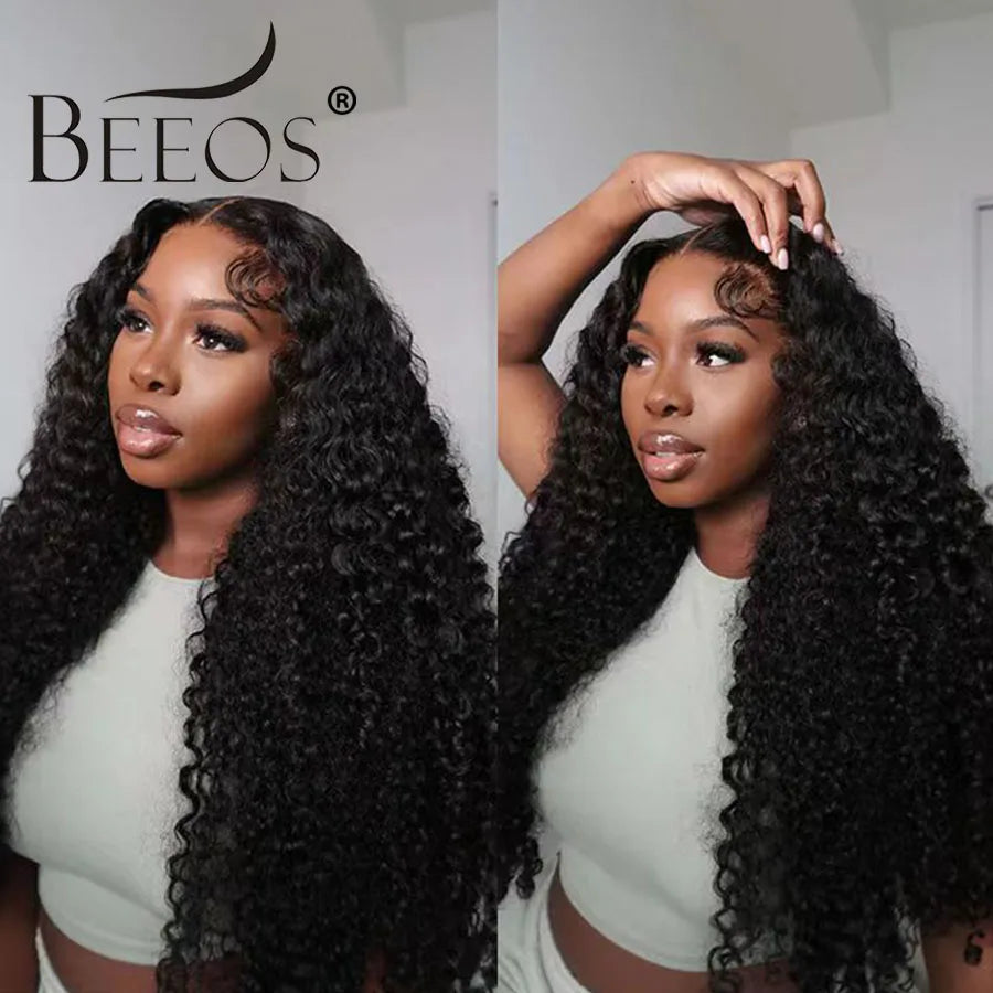 BEEOS Upgraded 2.0 Tiny Knots 13x6 Full Frontal HD Lace Wigs Skinlike