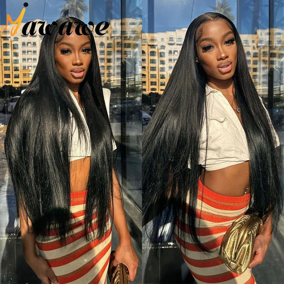 Yawawe hair 6X4 glueless wig human hair ready to wear wigs for women