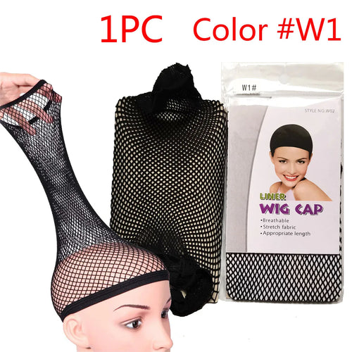 1PC Nylon Hair Net New Stretchable Elastic Hairnets Fashion Mesh