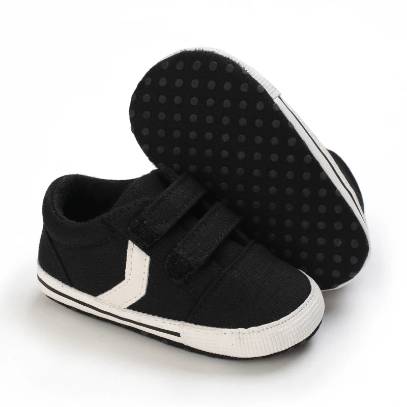 Baby Shoes Boys Canvas Casual Soft Sole Non-slip Newborn Children