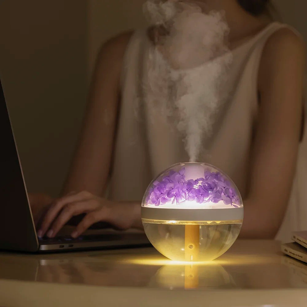 270ML Air Humidifier Home Hydration Humidifier Colour LED Light Mist