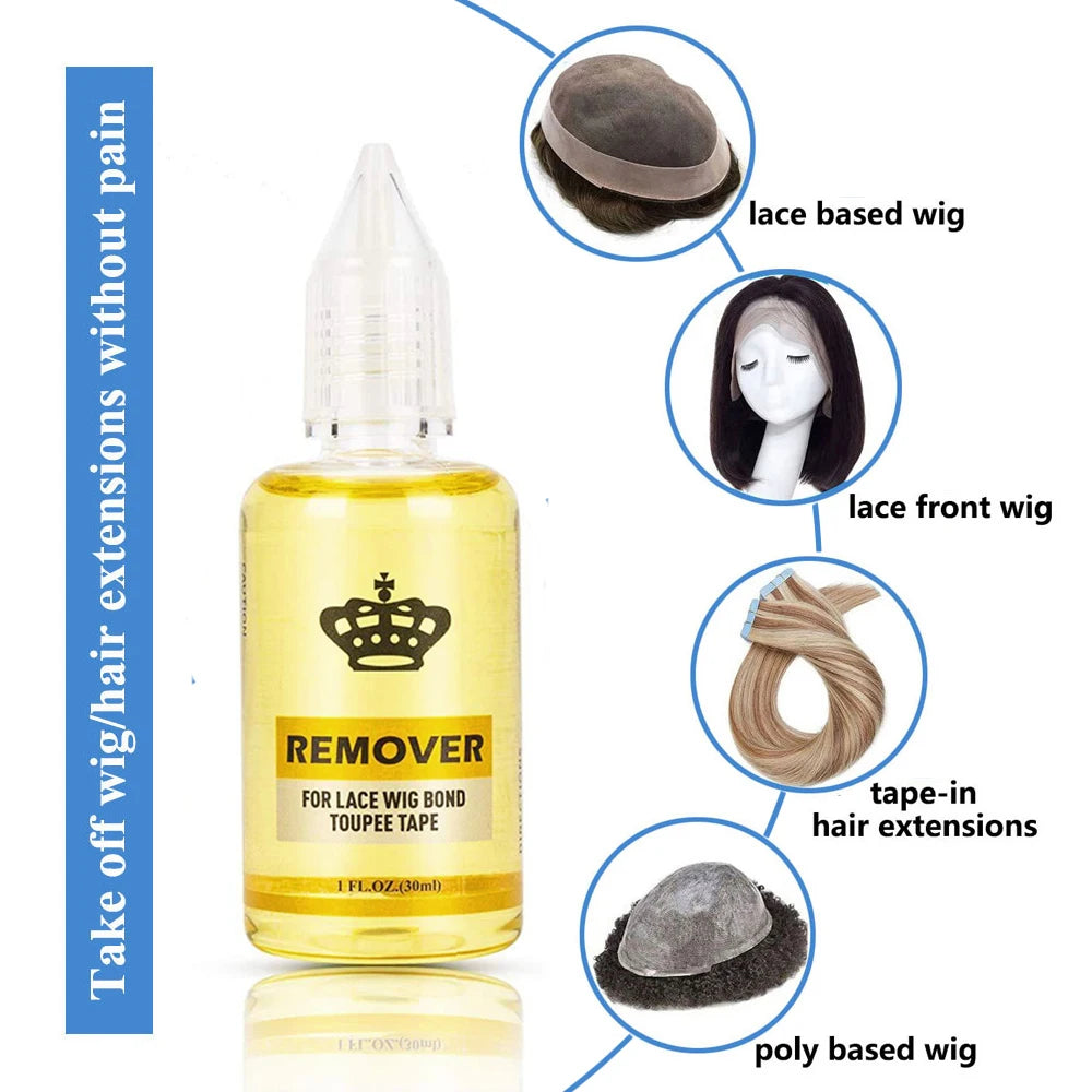 Waterproof Lace Wig Glue For Lace Front Wig 38ml Liquid Adhesive Hair