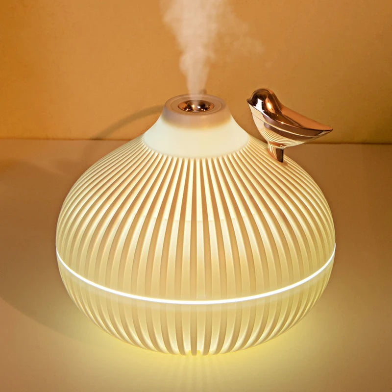 300ml USB Air Humidifier, Small Onion Style Humidifier With Night