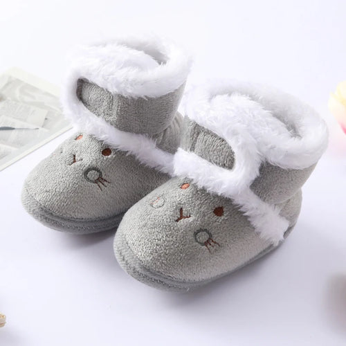 Winter Snow Baby Boots Newborn Warm Booties Soft Sole First Walkers