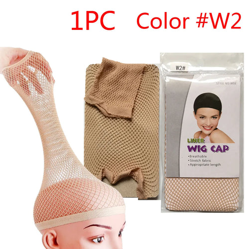 1PC Nylon Hair Net New Stretchable Elastic Hairnets Fashion Mesh