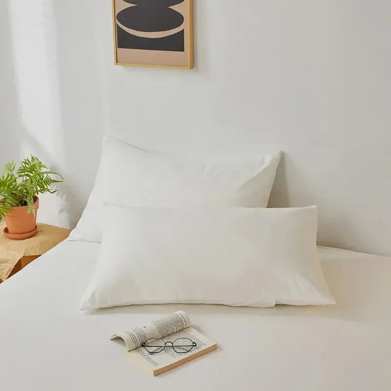 2pcs Brushed Pillowcase, Soft Breathable Pillowcase, Premium Quality