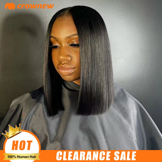 Bob Wig Human Hair Lace Front Wigs Human Hair 100% Human Hair Wigs Hd