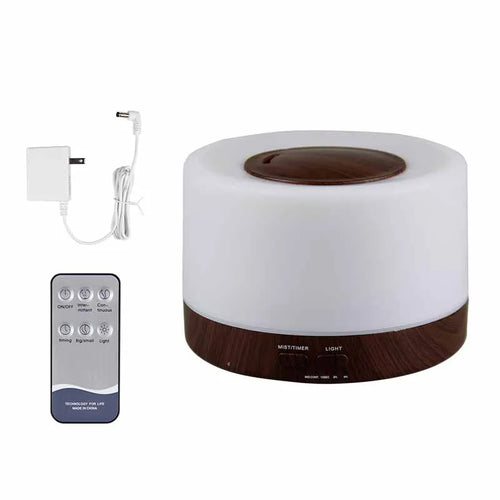 500ml Essential Oil Diffuser Remote Control Aroma Diffuser USB