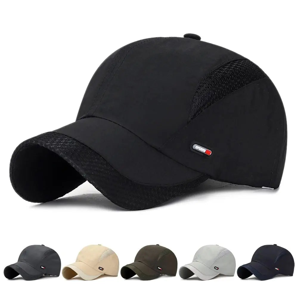 Unisex Breathable Quick Dry Mesh Baseball Cap Running hat Sun Hat